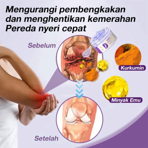 Kresin Gel Nyeri Sendi Gel Ungu