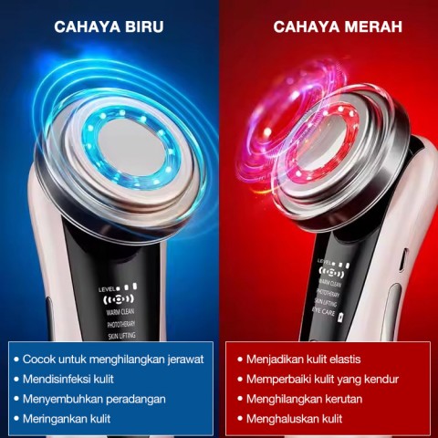 Alat Kecantikan Pengangkat Wajah Peremajaan Kulit Multifungsi