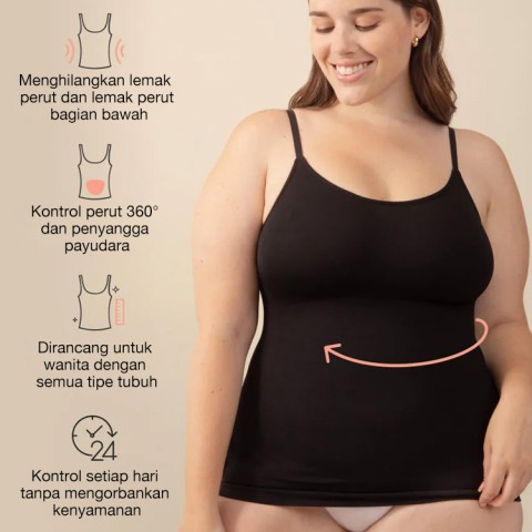 Kaus Dalam Stretch Nyaman dan Membentuk Sepanjang Hari