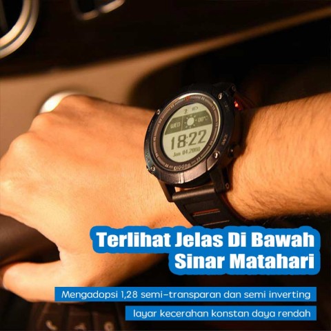 Jam Tangan Pintar Olahraga Luar Ruangan GPS