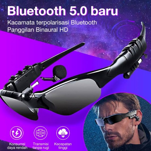 Kacamata Musik Bluetooth Multifungsi