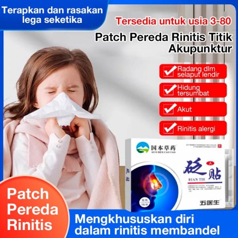 Patch Pereda Rinitis Titik Akupunktur