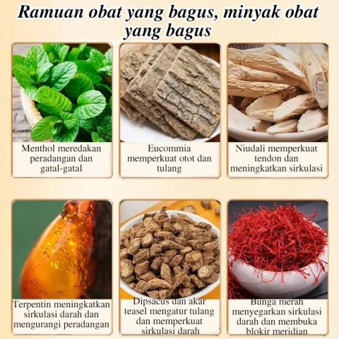 Minyak untuk sirkulasi darah dan pereda nyeri