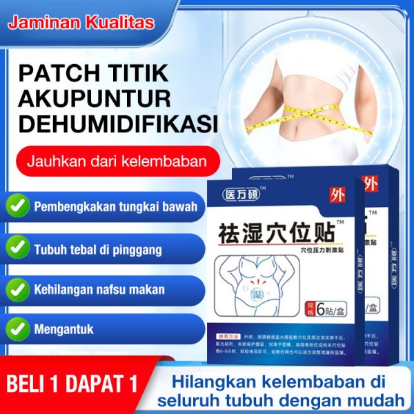 Patch titik akupuntur dehumidifikasi