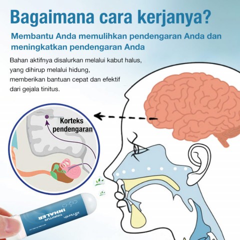 Inhaler Hidung Pereda Tinnitus Instan