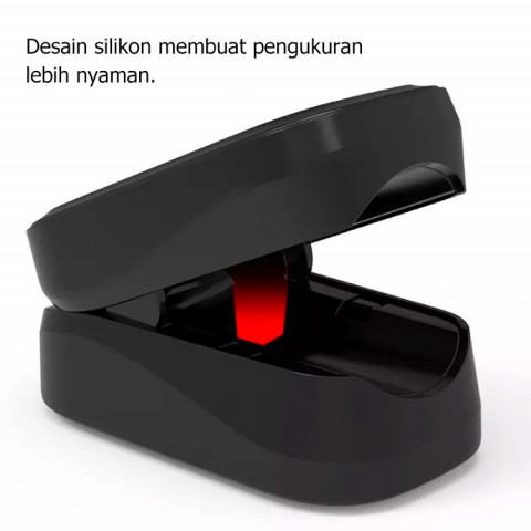 O2 Monitor Saturasi Oksigen Darah Klip Jari Pulse Oximeter