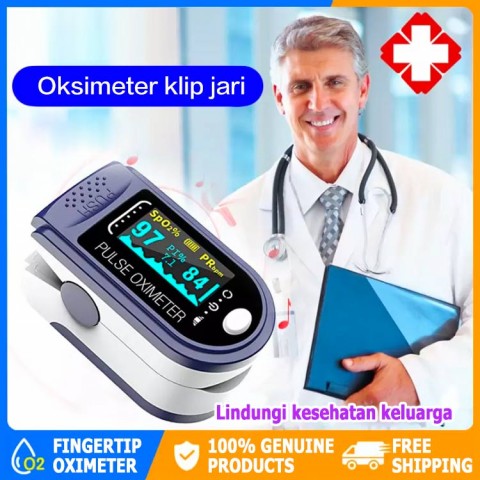 SP01 Monitor Saturasi Oksigen Darah Klip Jari Pulse Oximeter