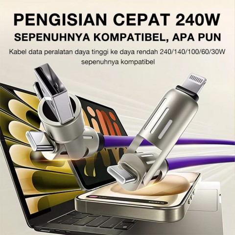 Kabel Pengisian Daya 4-in-1