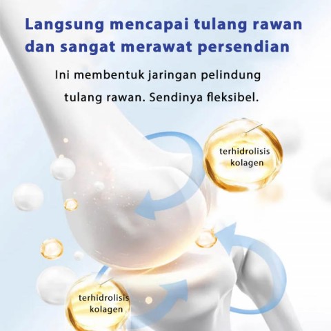 Gel Glukosamin Kondroitin Pereda Sakit 4 Kali dengan Gula Amino