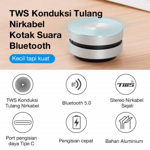 Speaker Bluetooth konduksi tulang