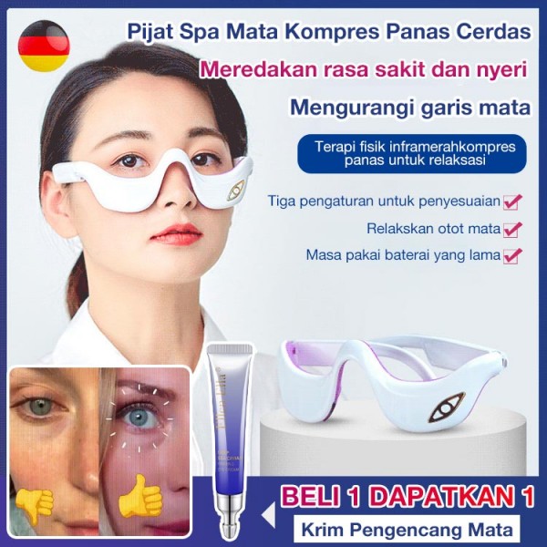 Pijat Spa Mata Kompres Panas Cerdas