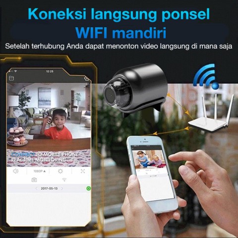 Kamera WIFI mini HD