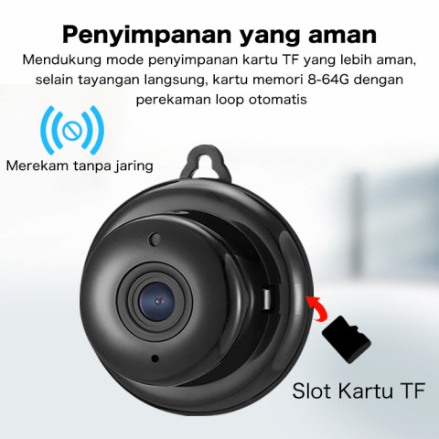 kamera mini nirkabel v380 HD