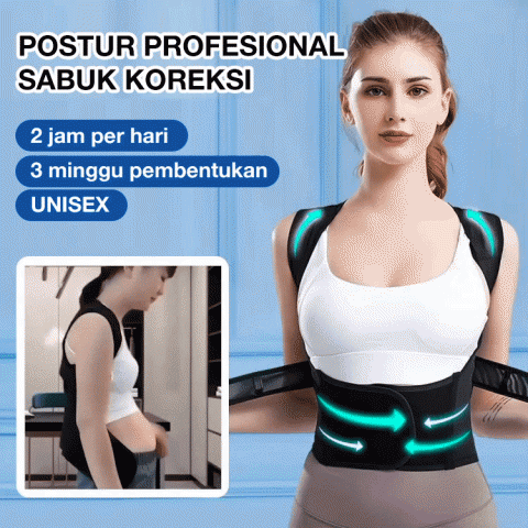 Sabuk koreksi postur profesional