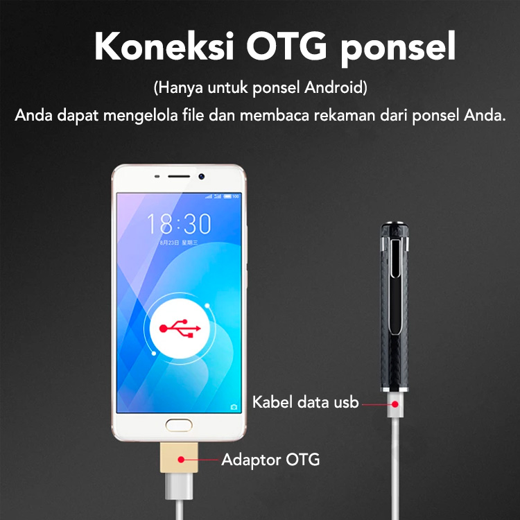 Pena Perekaman Cerdas untuk Kuliah, Kelas, Rapat, Perangkat Perekaman Audio, Perekam Audio, Pemutaran MP3 USB Portabel